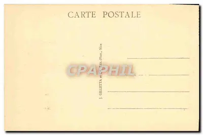 Peïra-Caya (A.-M.) — Os Hotéis — Estação de Verão (alt. 1500 m.) — J. Gilletta, Nice — Verso