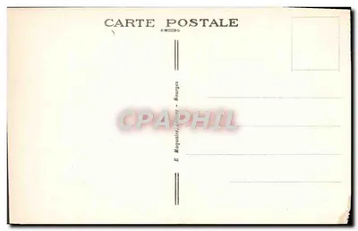 Bourges — Torre do Pequeno Liceu (antigo Hotel de Ville) — E. Maquaire, Bourges — Verso