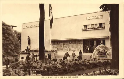 Pavilhão da Hungria — Exposição Internacional de Paris 1937 — H. Chipault, Boulogne-sur-Seine