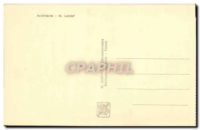 Pavilhão do Egito — Exposição Internacional Paris 1937 — 207 — Verso