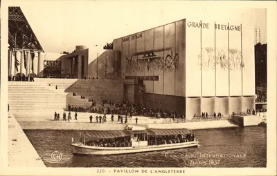 Pavilhão da Inglaterra — Exposição Internacional de Paris 1937 — H. Chipault, Boulogne-sur-Seine