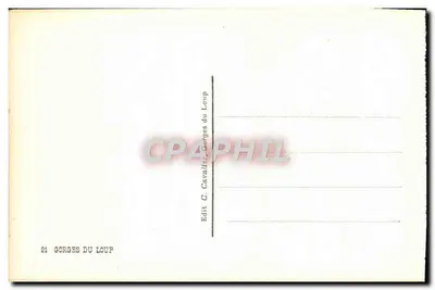 Gorges du Loup — Brug en berglandschap — C.A.P. n°21 — Achterkant