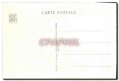 Pałac A.O.F. — Portyka handlarzy lokalnych — Międzynarodowa Wystawa Kolonialna — Paryż 1931 — Rewers