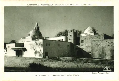 Międzynarodowa Wystawa Kolonialna — Paryż 1931 — Algieria — Północno-Algiejski Pablon — Charles Montaland, Arch