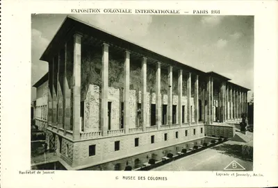 Museu das Colônias — Exposição Colonial Internacional — Paris 1931