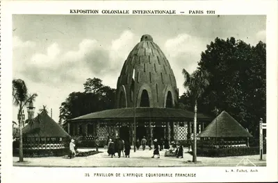 Pavillon Afryki Równikowej Francuskiej — Międzynarodowa Wystawa Kolonialna — Paryż 1931