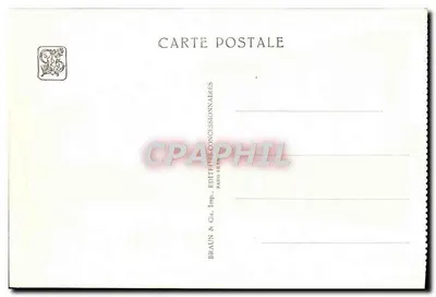O Congo Belga — Vista tirada do portique das Indústrias de Luxo em direção ao Pavilhão de Honra — Exposição Colonial Internacional — Paris 1931 — H. Lacoste, Arq. S. A. D. G. — Verso