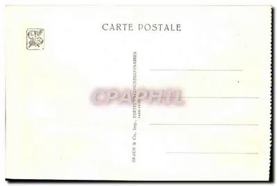Palácio Principal da Itália — Exposição Colonial Internacional — Paris 1931 — Verso