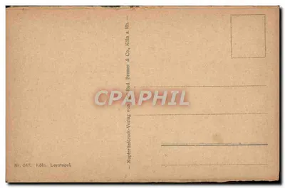 Leystapel — widok panoramiczny z katedrą i mostem — Kupferer & Co. Nr. 517 — Rewers