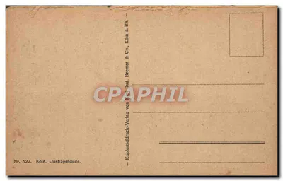 Sąd — Kolonia — wydawca Kupfertiefdruck-Verlag von Just. Rud. Bremer & Co. — Rewers
