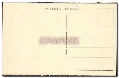SANTIAGO DE COMPOSTELA — Plaza del Hospital — Editor Arribas, Zaragoza, n° 21 — Verso