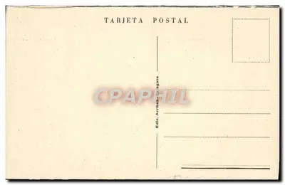Santiago de Compostela — Catedral, Torre da Torre do Relógio e Porta Santa — Editor Arribas-Zaragoza, n°7 — Verso