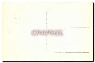Strasburg - Pałac na Rzecze Reny — widok panoramiczny z katedrą na tle — wydawca Cie des Arts Photomécaniques, nr 370 — Rewers