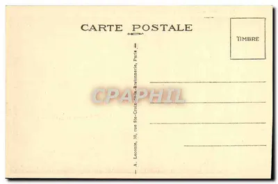 Malmaison (S.-et-O.) — O Mausoléu do Príncipe Imperial — A. Leconie, Paris — Verso