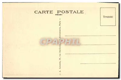 Malmaison (S.-et-O.) — De Eerste Minister, door Isabey — Achterkant