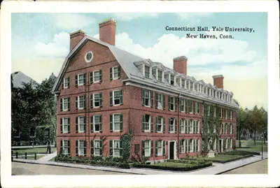 Connecticut Hall, Yale University — New Haven, Conn.