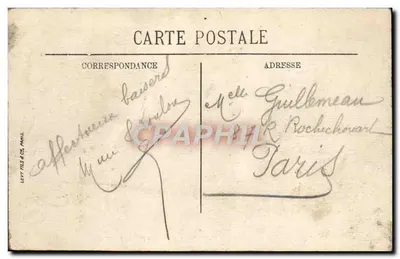Okolice Cauterets — Vignemale — Wydawca Levi Fils & Cie, Paryż, n°145 — Rewers