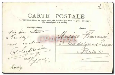 Montpellier-le-Vieux — Cirque des Millières (Forum ou Ville) — Drivé & Mulet, Éditions, Roday, Nîmes — Verso