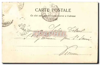 Toulouse - Vista general sobre la Garonne — Cliché A. Trautoult, ed. Labouche & Cie, n°1 — Reverso