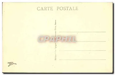 Rouen — Casa de Diane de Poitiers — Edição 'La Cigogne' — Verso