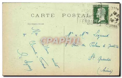 Bourrée d'Auvergne — Danza tradicional — L'Hirondelle, París, n°23 — Reverso