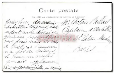 Rue St-Pavin w Cité — Le Mans przez wieki — Kolekcja L. Joniaux, nr 7 — Rewers