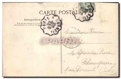 Evry-Petit-Bourg — Castelo de Mousseau — C. L. G. — Verso