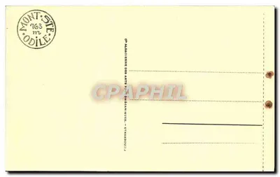 Monte Ste-Odile — La Terraza — n° 45 — Reverso
