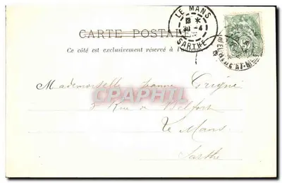 Nancy — Grades da Place Stanislas — H. Grieppe — Verso