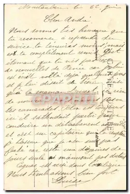 Montauban - Panorama van de kades — Foto R. Gimel, n°29 — Achterkant