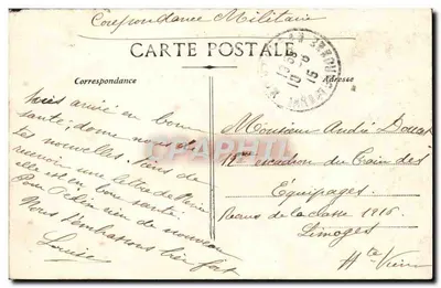 Montauban - Place de la Préfecture — Foto E. Gimet, n°62 — Rewers
