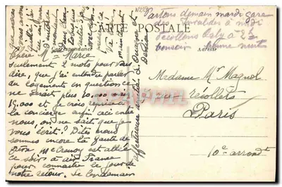 FLOCEILLIERE — Zamek z XV° i XIII° wieku (strona północna) — Lib. Poupin Mortaguer, nr 3423 — Rewers