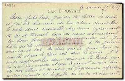 La Roche-Tinard - O Pombal — Verso