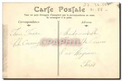 SPOIR. — O Castelo — ND Phot, n°170 — Verso