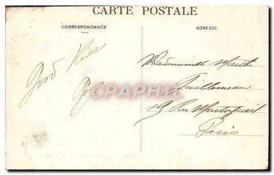 NANCY — Statua Jaka Callota na placu Vaudémont oraz Arc de Triomphe — Rewers