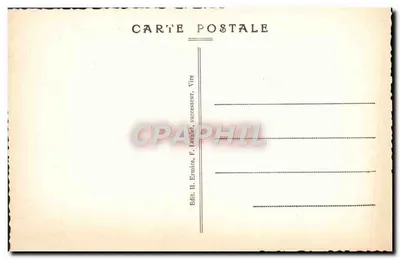 Carta postal — editor H. Erniece, F. Iawald, sucessor, Vire — Verso