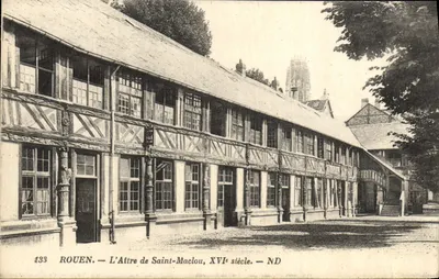 Rouen — L'Attre de Saint-Maclou, século XVI — ND
