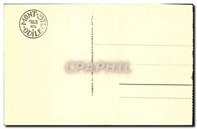 Mont Ste-Odile — Grobowiec św. Odile — wydawca anonimowy, nr 53 — Rewers
