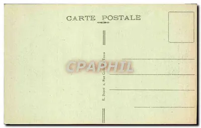 Kasteel van BLOIS (Loir-et-Cher) — Binnenkant van de toren van Louis XII — Toren van de Trap — A.P. — Achterkant