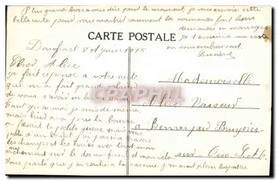 Litanias dos Moços Normandos para Casar — Coleção P. Buuel, fot.-edit., Vimontiers (Orne) — Rep. int. — Verso