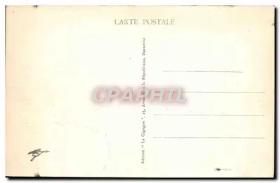 Trouville, la Reine des Plages — Le Pont sur la Touques — Édition 'La Cigogne', Deauville — Verso