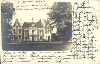 Château de Géhaine — vue de l'édifice — éditeur anonyme