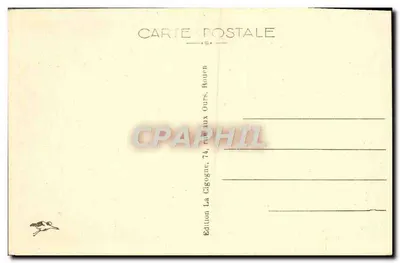 Rouen — Igreja de São Ouen (Lado Norte) — Edição La Cigogne, 74, rue aux Ours, Rouen — Verso