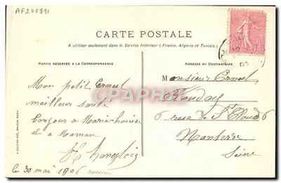 Rouen — miasto w kubku — wydawca Discours-Mod. Rouen — Rewers