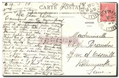 Bernay (Eure) — Rue des Charrettes — Wydawca Hervieu — Rewers