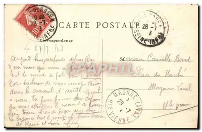 Fécamp - Algemene uitzicht genomen vanaf het Kruisweg — LE LITTORAL (Seine-Inférieure) — L.J. n°9 — Achterkant
