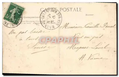 Arredores de ROUEN — Bonsecours, a Igreja e o monumento de Joana d'Arc — Verso