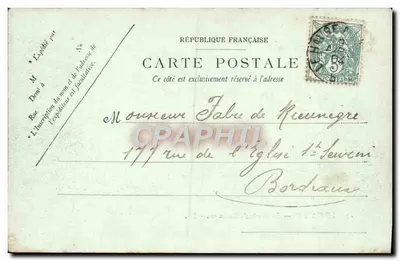 Le Havre — O Porto do Comércio — LL. n°12 — Verso