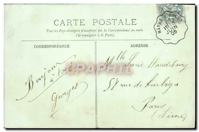 Le Havre — Cap de la Hève i Sainte-Adresse — LL. — Rewers