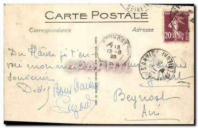 Le Havre — Effect van golven — LL, n° 229 — Achterkant